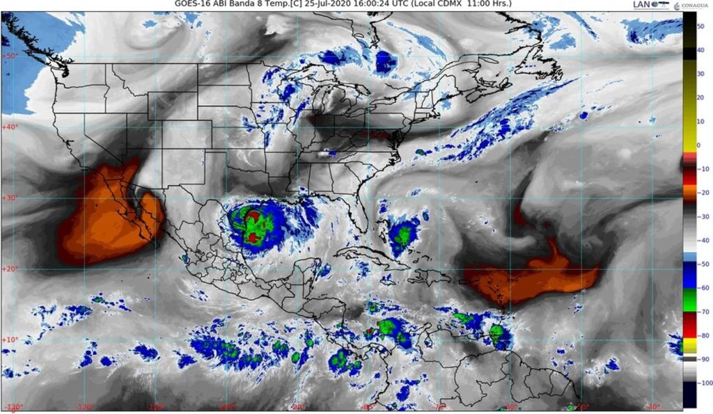 Se alistan Nuevo León y Tamaulipas ante llegada de huracán 'Hanna'