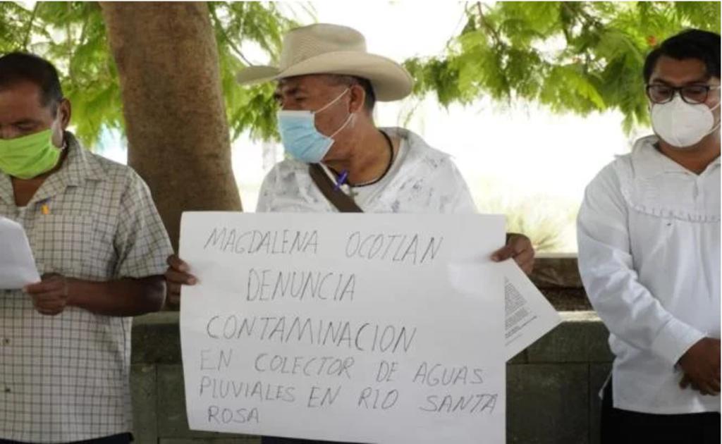Denuncian a filial de minera canadiense por contaminar río en Oaxaca