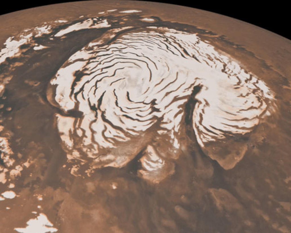 Determinan que el deshielo de placas glaciares formaron los valles de Marte