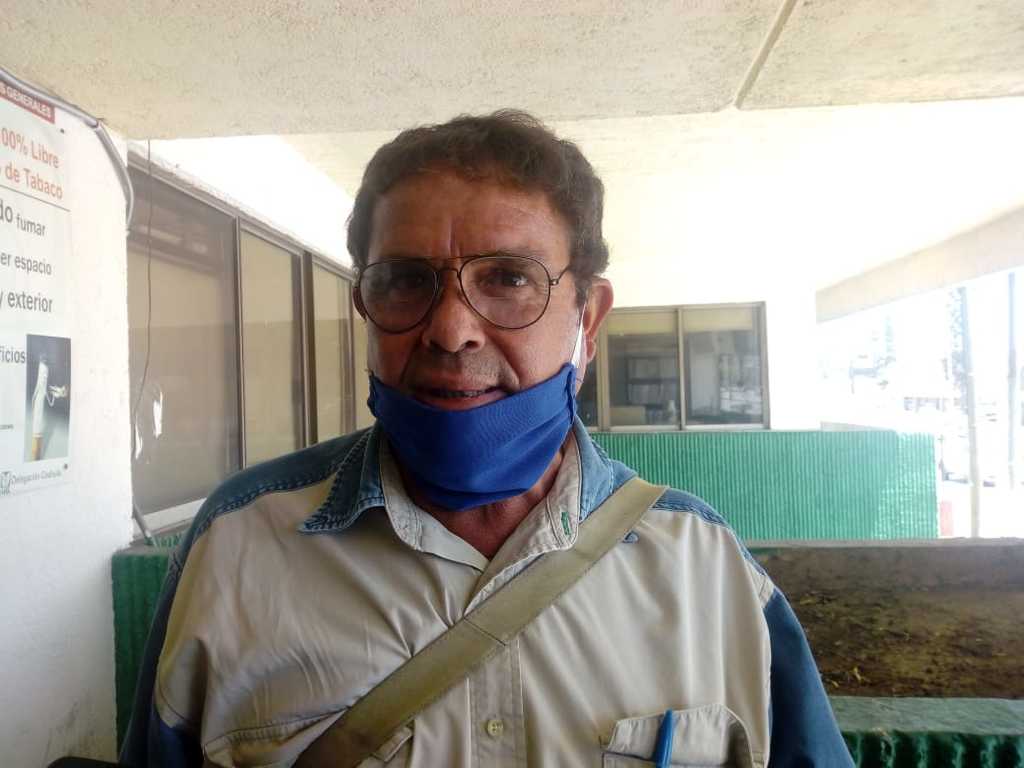 Se manifiestan  trabajadores de Altos Hornos de México por retraso de pensiones