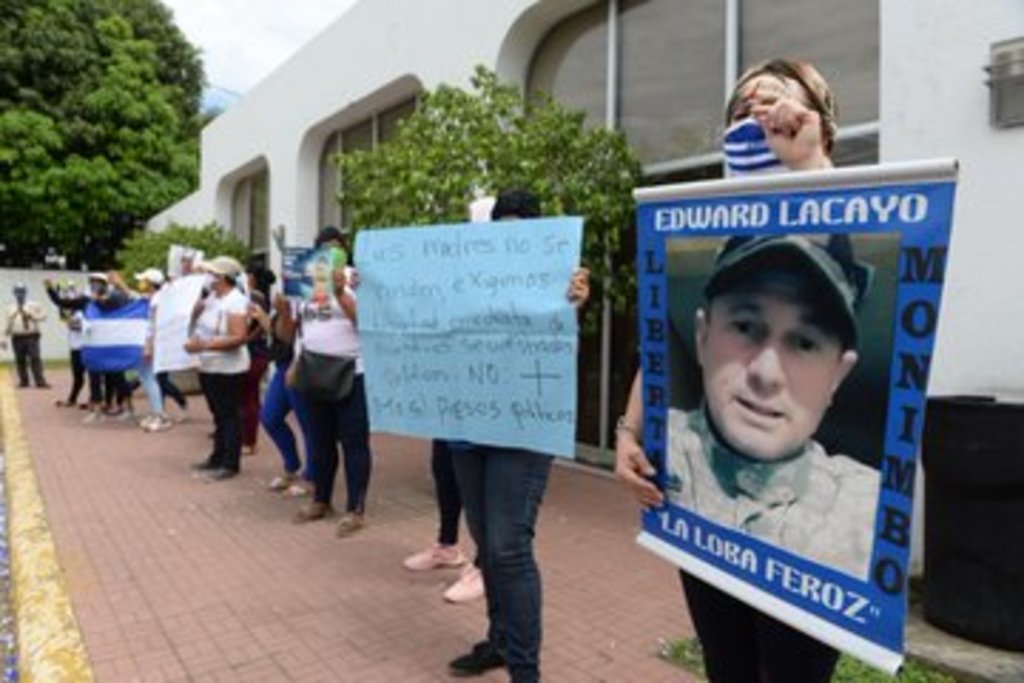 Demandan liberar 96 opositores en Nicaragua