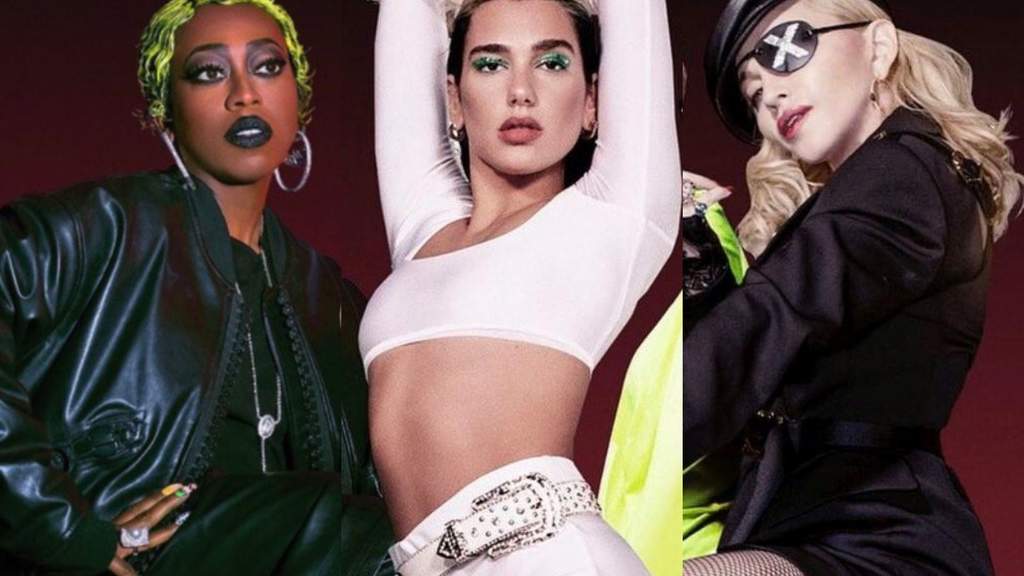Colaboración entre Dua Lipa, Madonna y Missy Elliott divide a la red