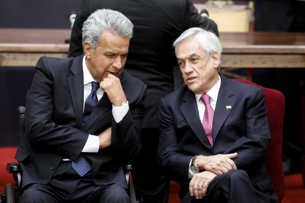 Presidentes de Chile y Ecuador firman acuerdo de integración comercial