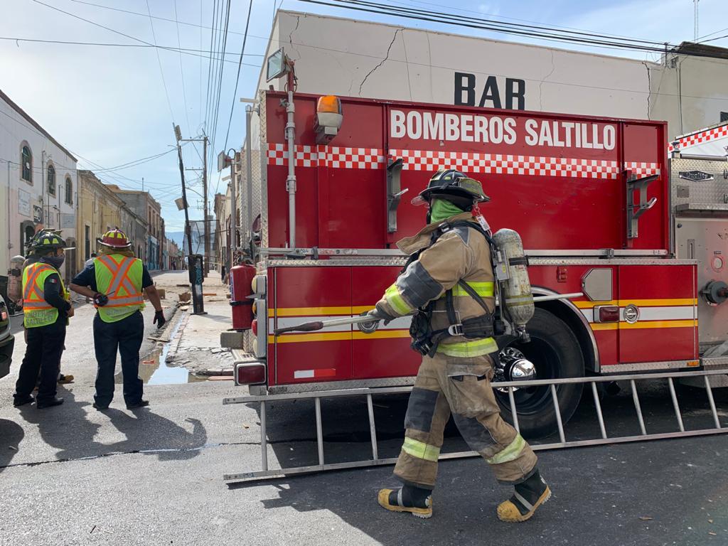 Explosión alcanza a cinco negocios de Saltillo