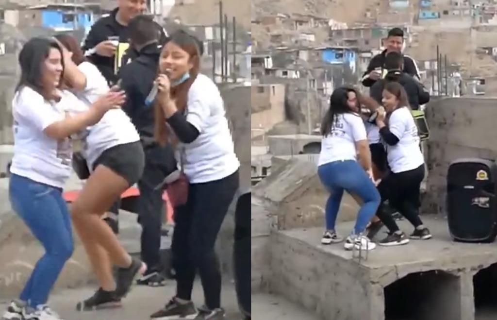 Jóvenes bailan sobre tumba de fallecida en fiesta clandestina de Perú