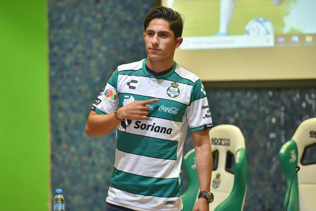 Alan Cervantes, motivado por jugar con Santos Laguna