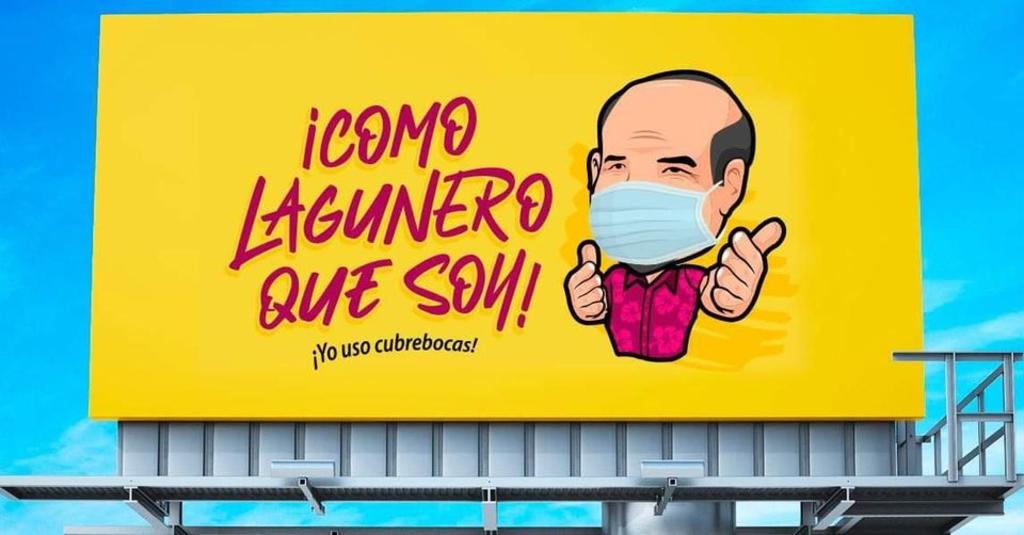 Arranca campaña Como Lagunero Que Soy #MePongoMiCubrebocas