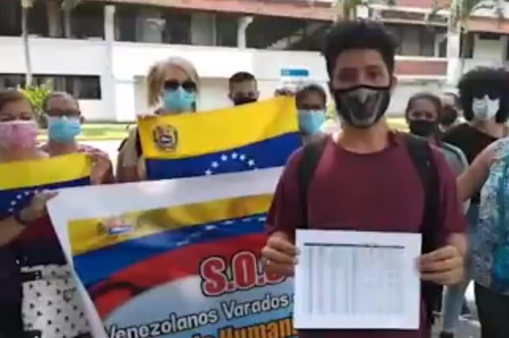 Venezolanos varados en Panamá piden ayuda a la ONU para volver a su país