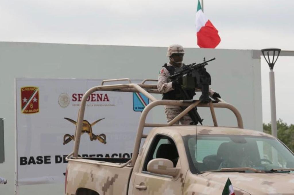 Se espera contar con más de 7 mil militares al final del año en Coahuila