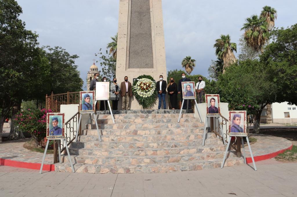 En San Pedro recuerdan 173 aniversario de la Batalla de Chapultepec