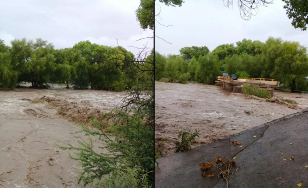 Lluvias en Durango dejan un muerto y pueblos incomunicados