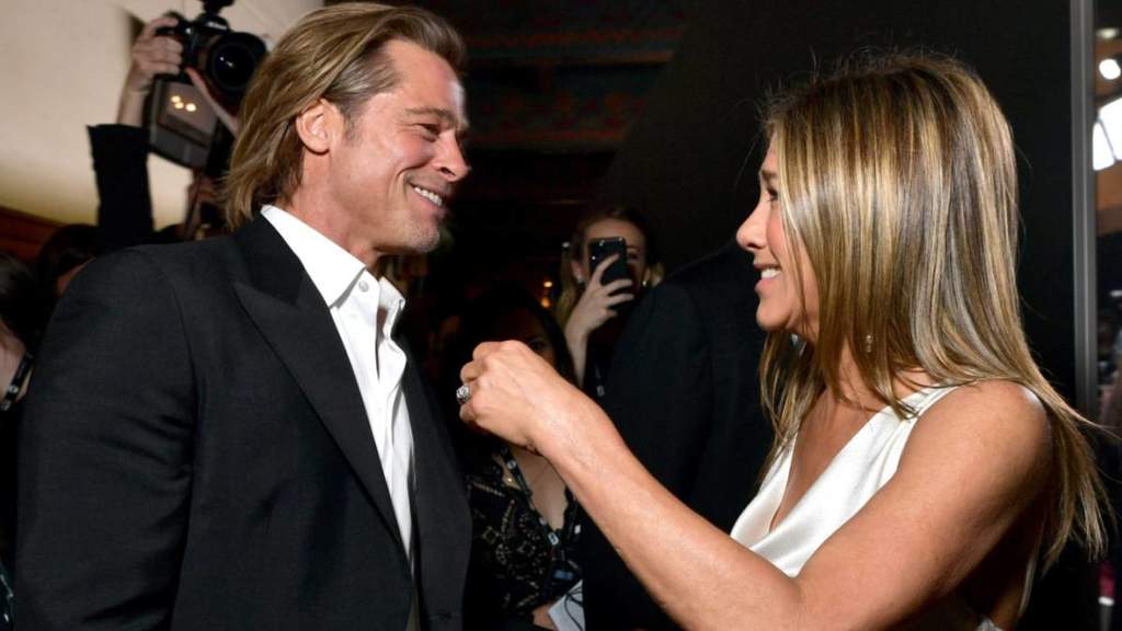 El reencuentro virtual de Jennifer Aniston y Brad Pitt