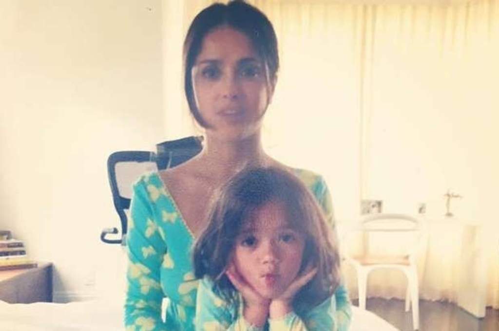 Salma Hayek comparte íntima foto con su hija por su cumpleaños