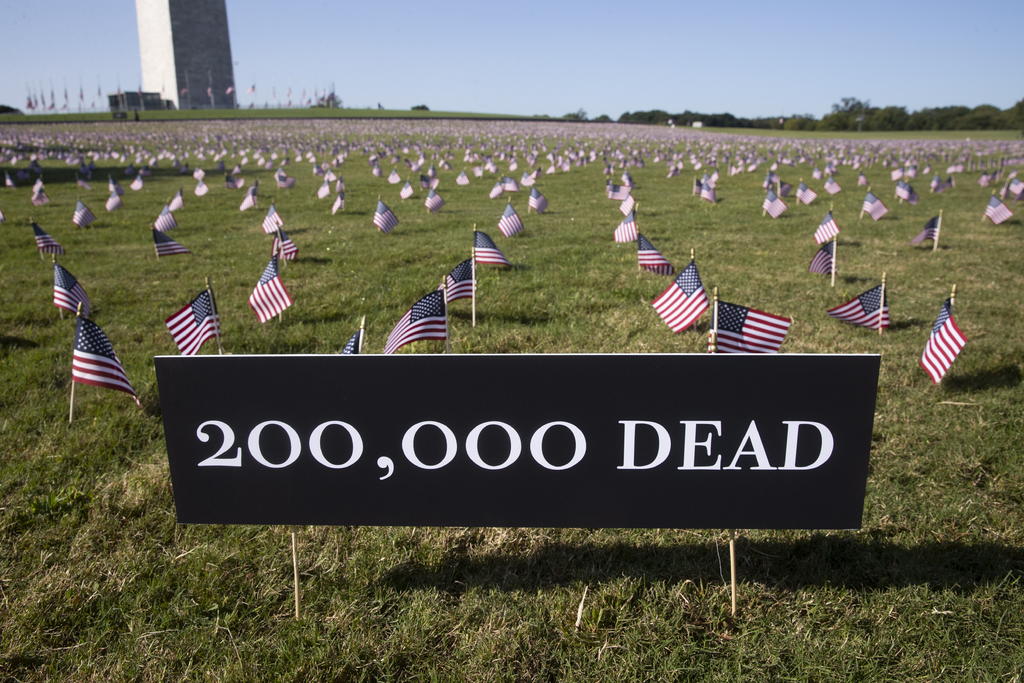 COVID-19 ha matado a más personas en EUA que las últimas cinco guerras