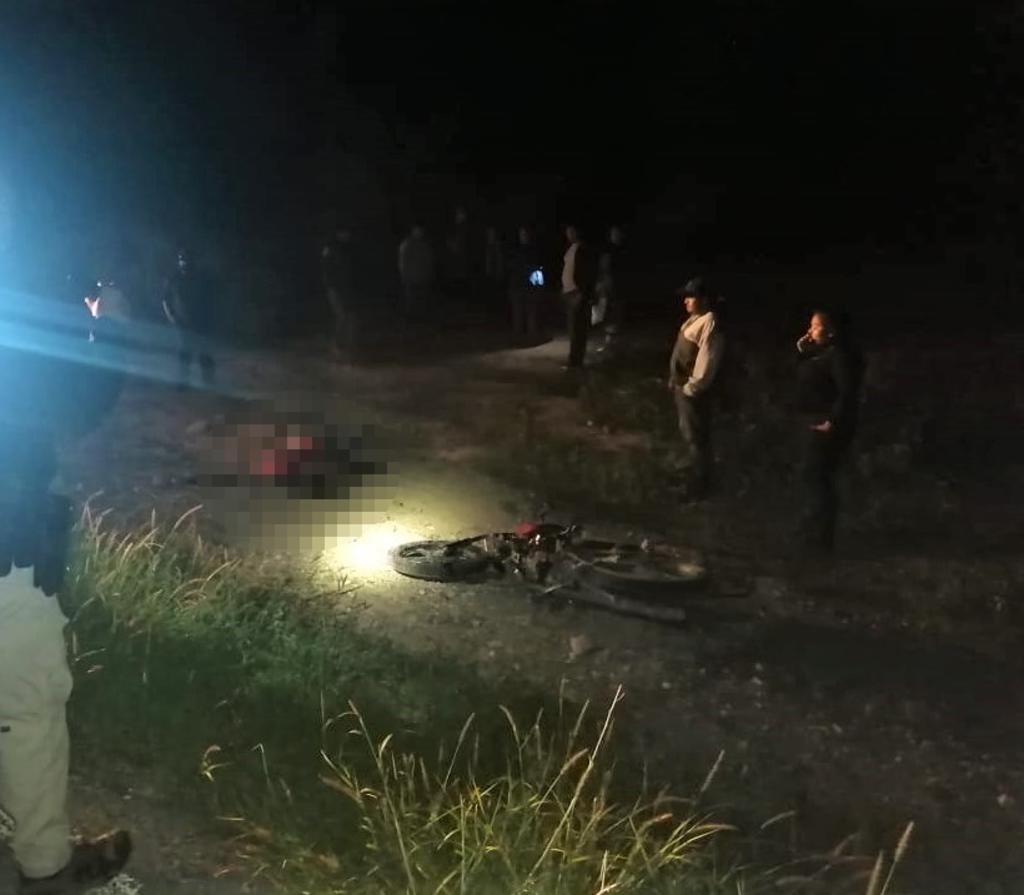 Joven motociclista muere en accidente carretero en Matamoros
