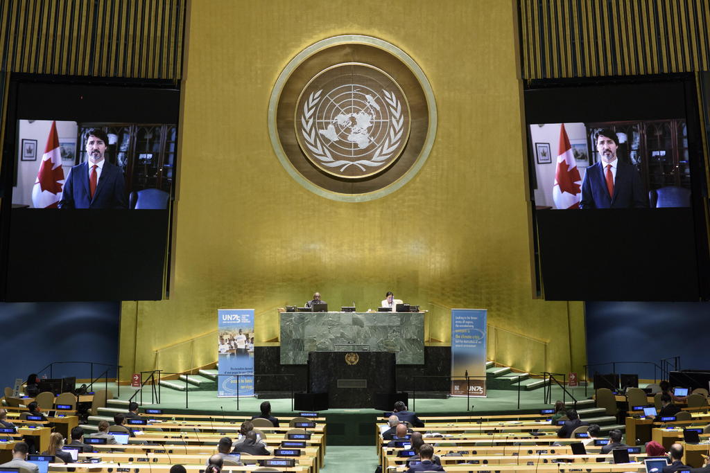 Trudeau pide en la ONU a actuar sin esperar a las grandes potencias