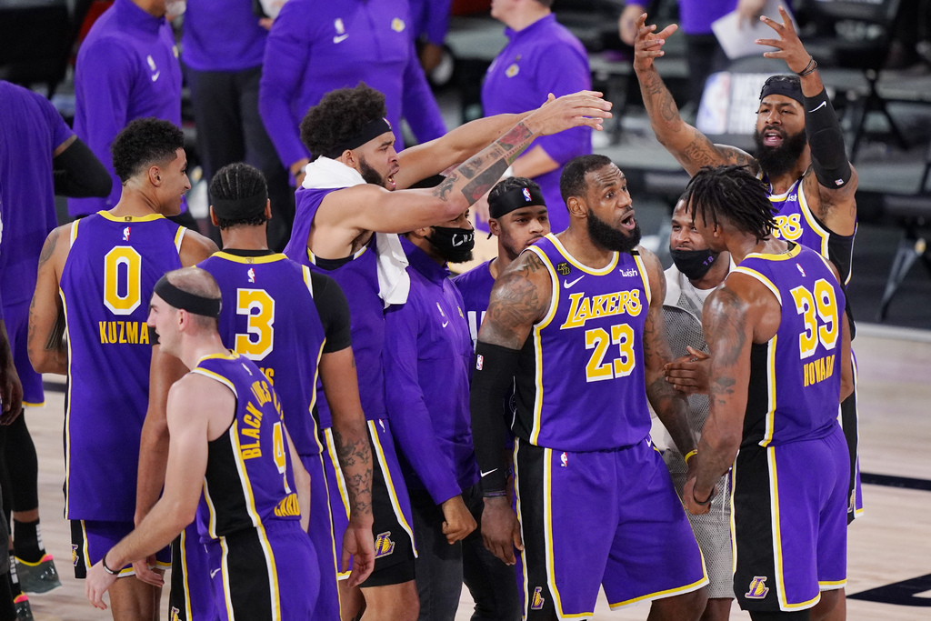 Lakers se coronan en la Conferencia Oeste