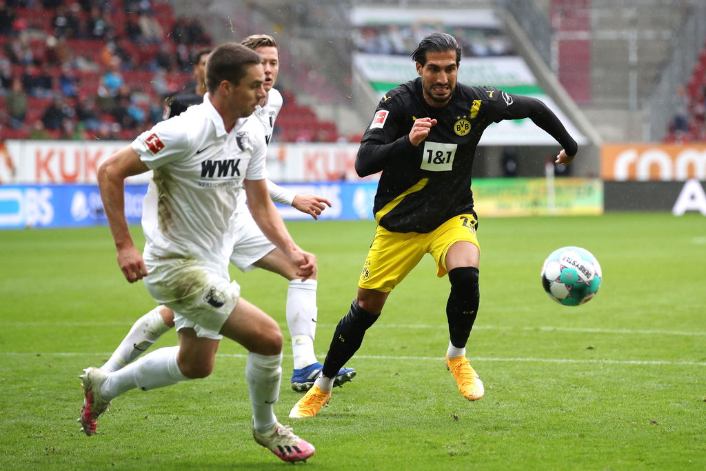 Augsburgo sorprende al Dortmund