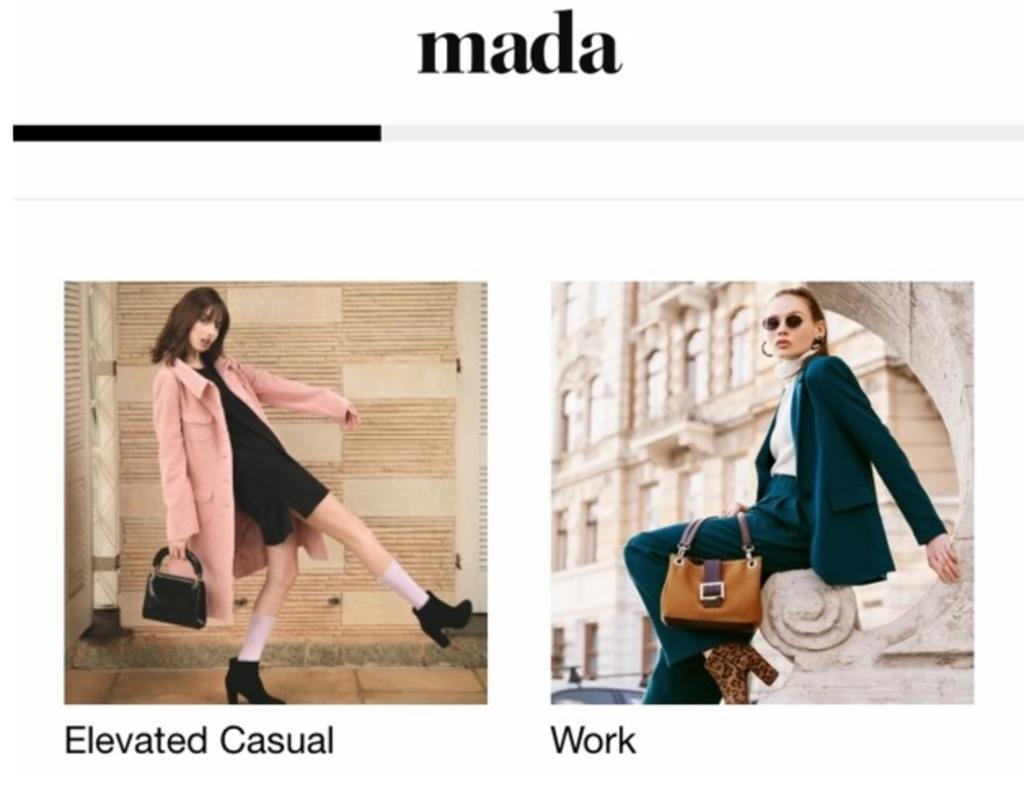 Mada, el 'Tinder' de la moda que te permite buscar tu 'look' ideal
