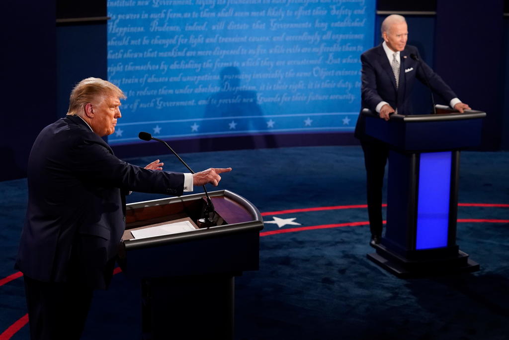 Cambiarán formato de debates entre Trump y Biden para evitar caos