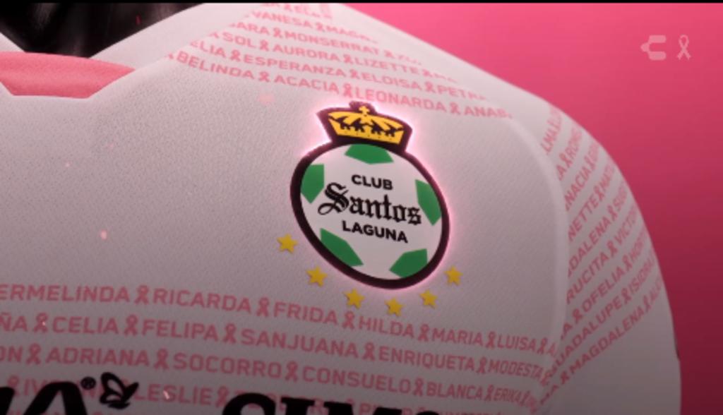 Santos Laguna presenta su uniforme en apoyo a la prevención del cáncer de mama