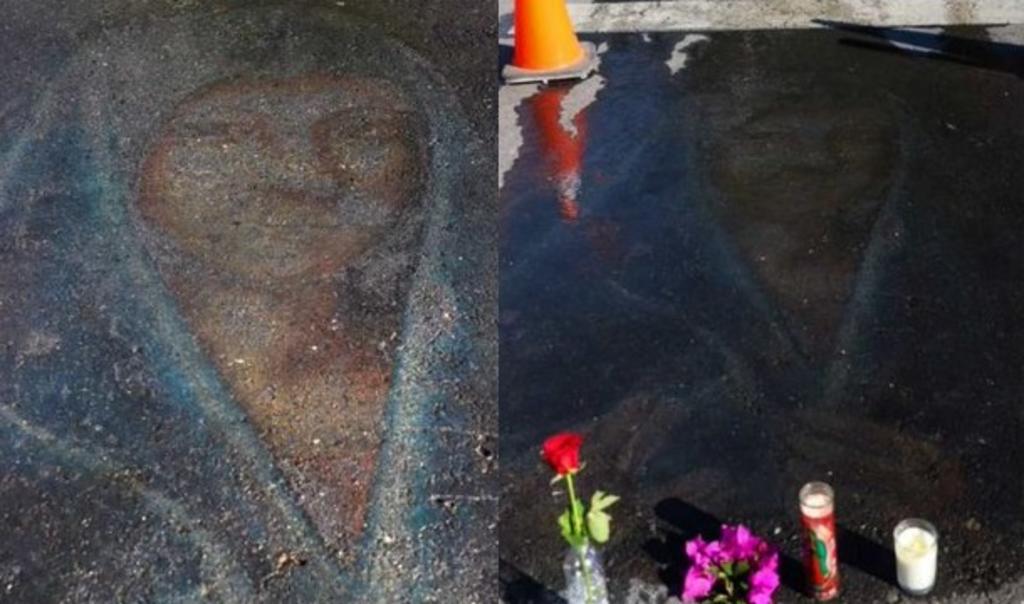 VIRAL: Imagen de Virgen de la Anunciación 'aparece' en charco de agua