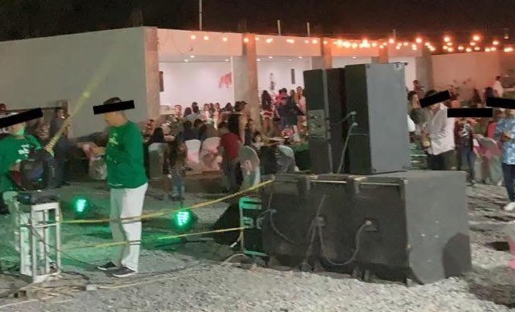 Suspenden fiesta de XV años y clausuran quinta en Torreón