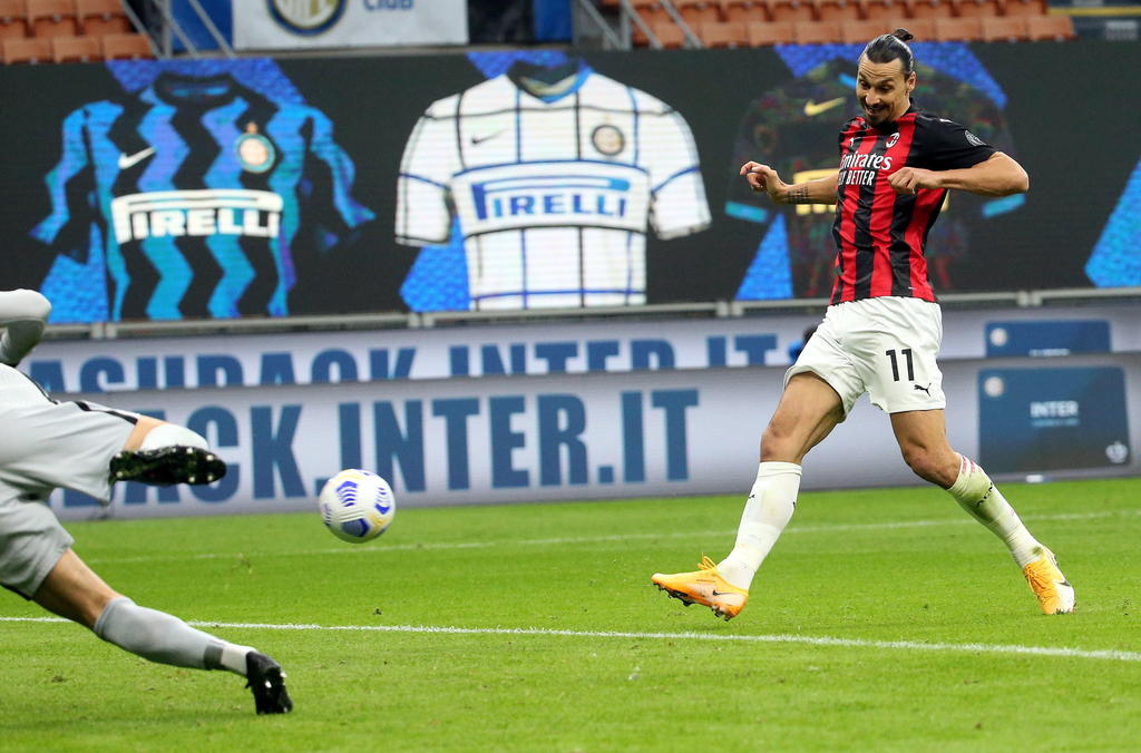 Zlatan supera el COVID-19 y reaparece con goles en derbi de Serie A