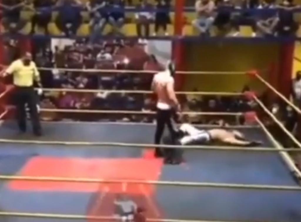 Luchador Príncipe Aereo muere en el ring tras recibir golpes en el pecho