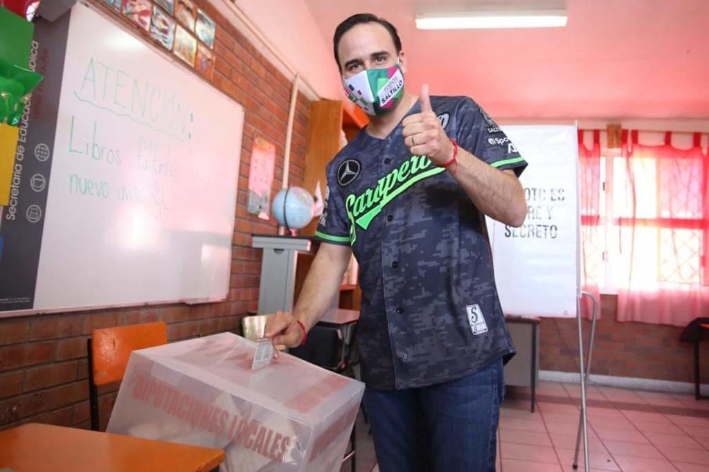 Inicio de jornada electoral arranca con tranquilidad: alcalde de Saltillo