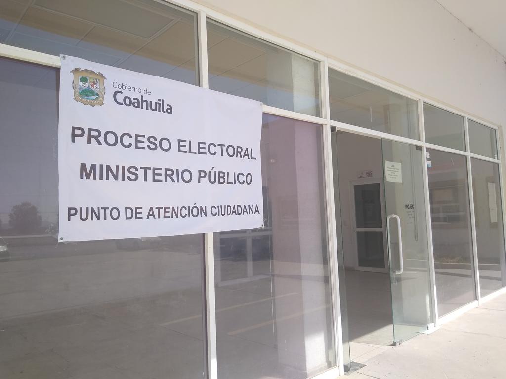 Sin denuncias de delitos electorales en Fiscalía de Coahuila