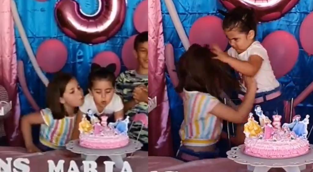 Este es el origen del video viral de la niña del pastel de cumpleaños