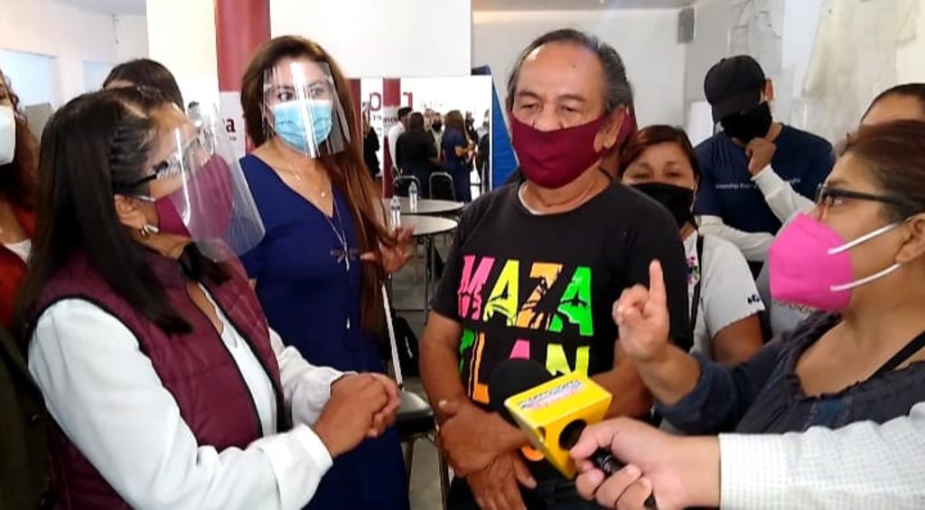 Brigadistas de Morena en Torreón arman zafarrancho a Miroslava Sánchez para exigir pago