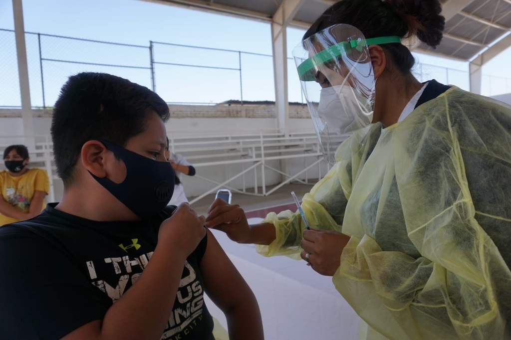 Aplican 350 vacunas contra la influenza en Matamoros