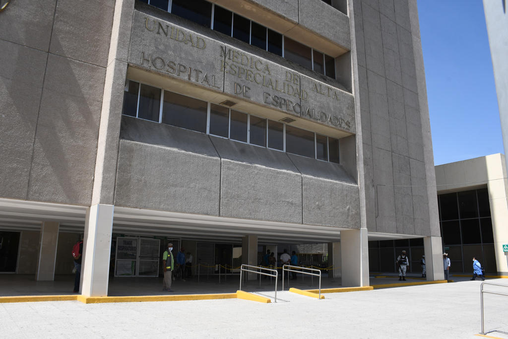 Al 82 %, área COVID de la clínica 71 del IMSS en Torreón