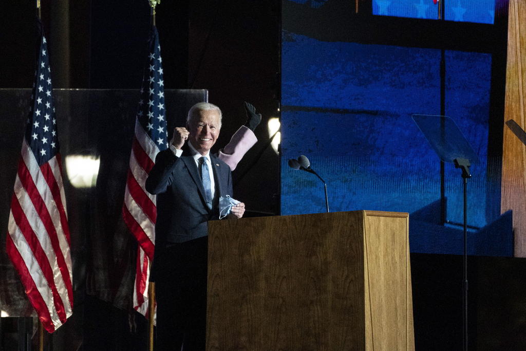 Aventaja Biden con 248 delegados frente a 214 de Trump