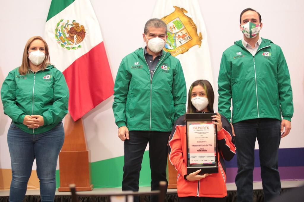 Coahuila reconoce esfuerzo de atletas
