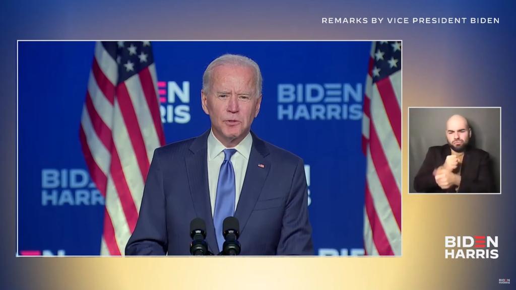 Sostiene Biden que 'vamos a ganar la carrera por la Presidencia de EUA'