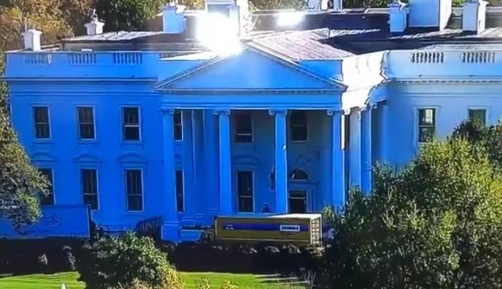 Camión de mudanza llega a la Casa Blanca e internautas lo vuelven viral
