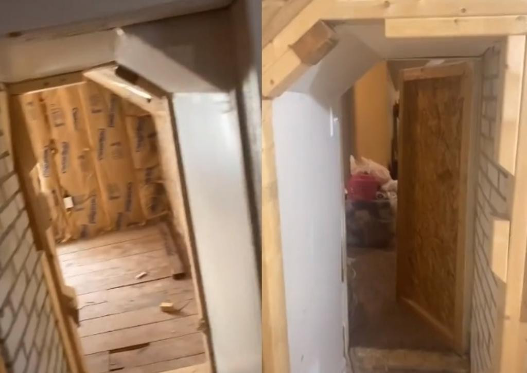 Familia descubre una habitación secreta al remodelar su hogar
