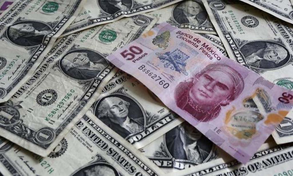 Peso mexicano suma otra semana rozando las 20 unidades por dólar