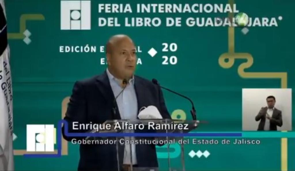 Críticas a la FIL de Guadalajara 'encanija y desilusiona' a Enrique Alfaro