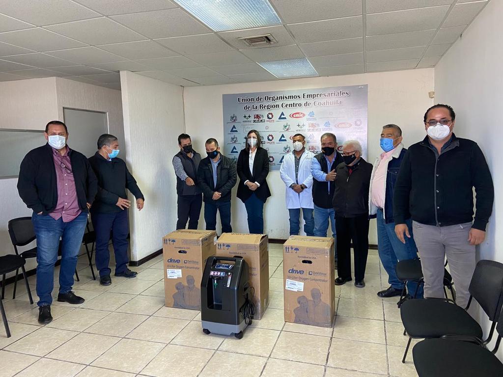 Dona IP generadores de oxígeno al Centro de Recuperación COVID en región Centro de Coahuila