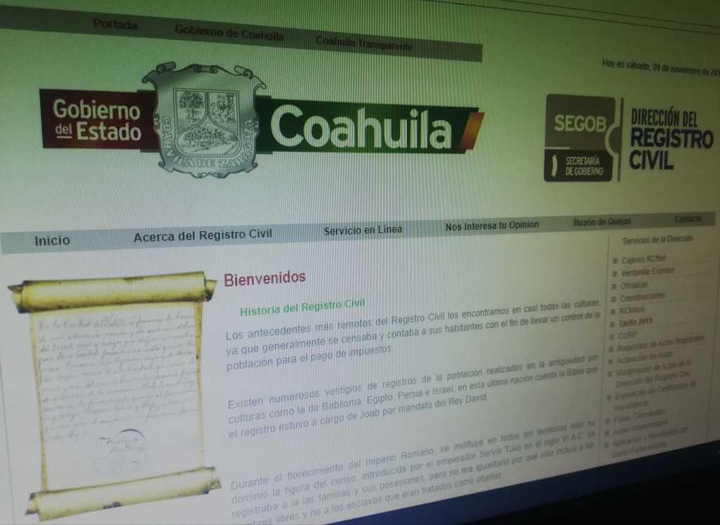 Por pandemia habilitan trámites virtuales en Coahuila