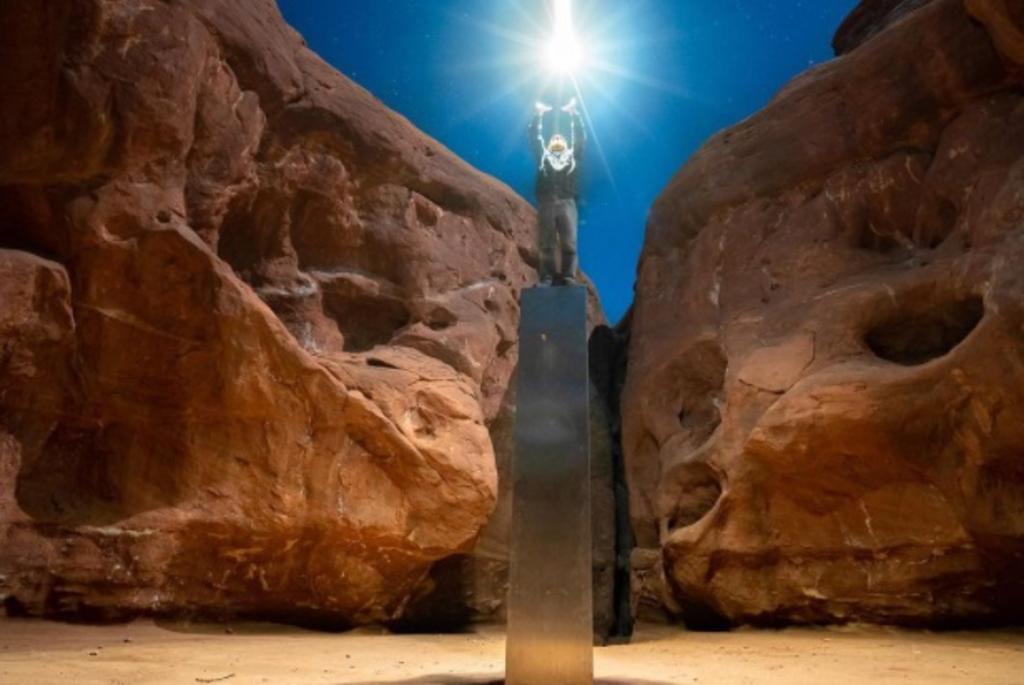 Revelan el misterio de la desaparición del monolito de Utah