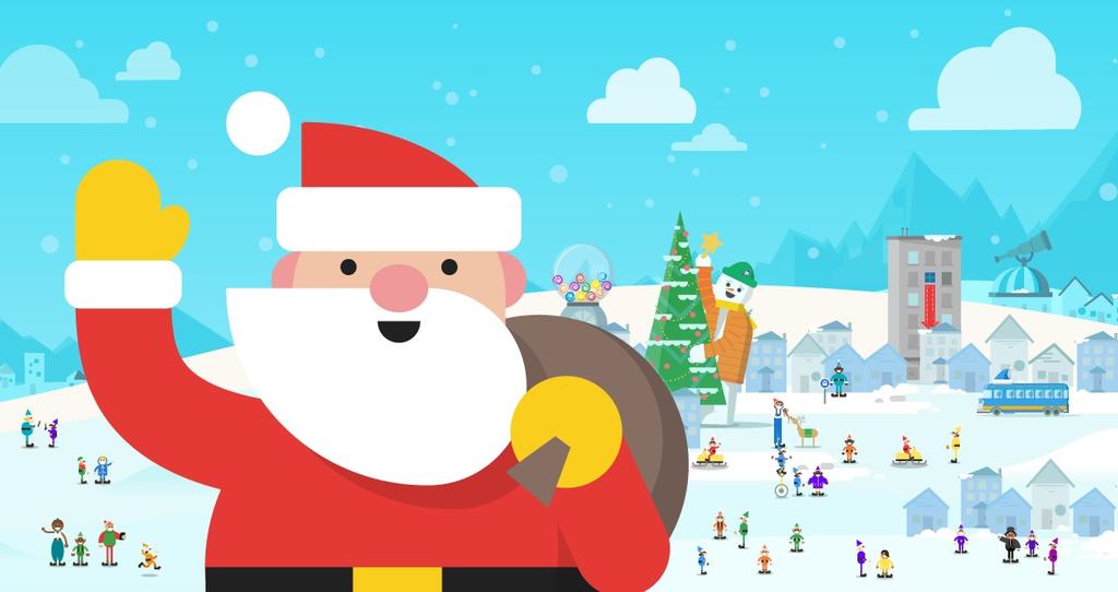 ¿Qué pasa si escribes 'Navidad' o 'Santa Claus' en Google?