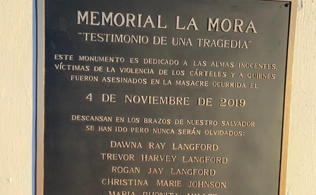 Así será el Memorial La Mora, dedicado a víctimas de la masacre LeBarón
