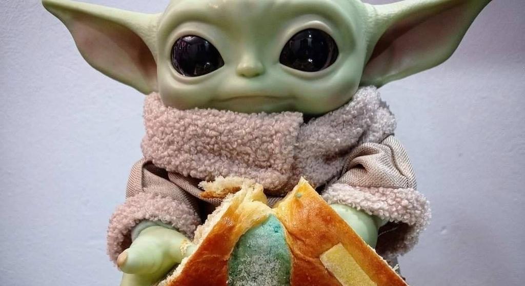 Ya hay rosca de reyes de 'Baby Yoda'