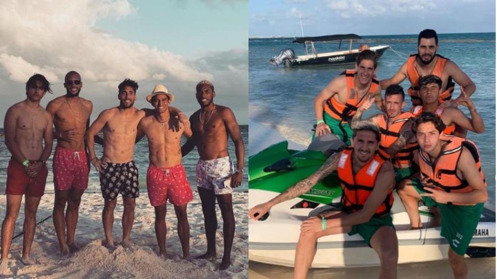 Guerreros disfrutan del último día de pretemporada en Cancún
