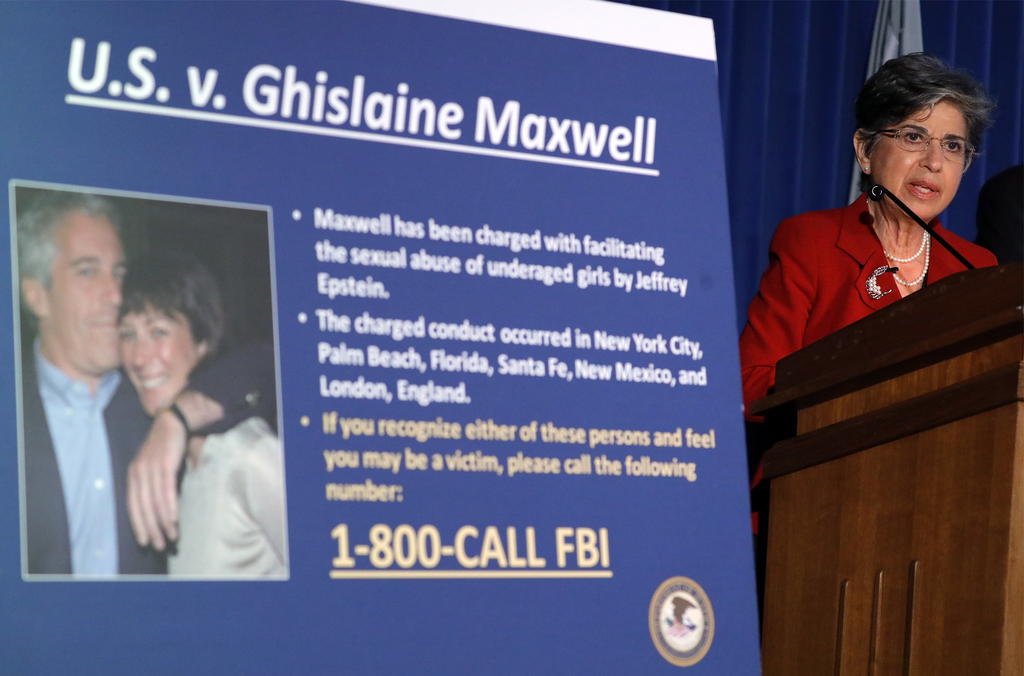 Rechazan solicitud de libertad bajo fianza a Ghislaine Maxwell, expareja de Epstein